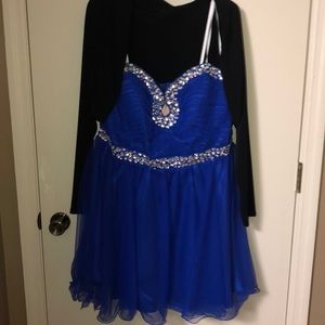 Royal Blue Dress